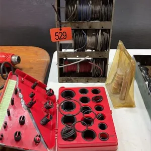 Partial rolls of wire/ O ring kit/ seal tool