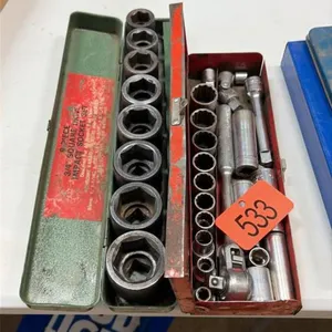 Assorted socket sets
