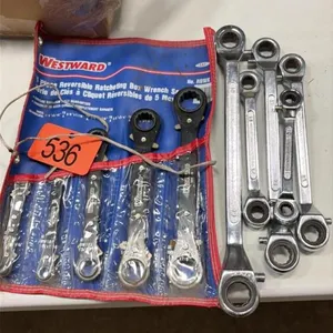 Assorted ratcheting box end wrenches