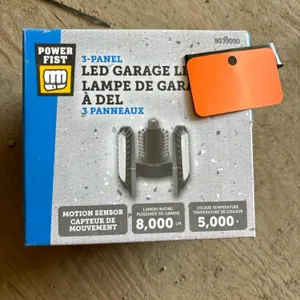 New LED garage light