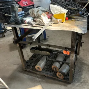 metal welding bench  (content not included)