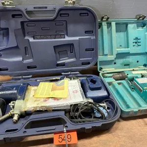 Electric grease gun and Makita drill