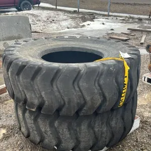 PAIR OF USED PRIMEX 17.5-25 TIRES