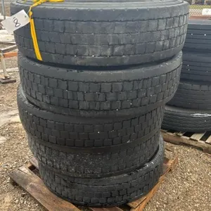 (5) USED 11R 22.5 TIRES