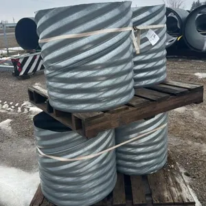 (4) 24IN X 24IN GALV. CULVERT PIPE