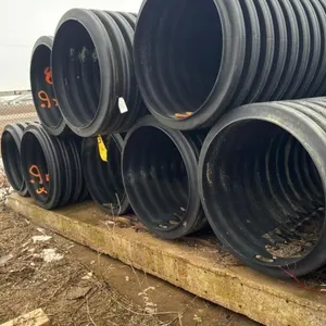 (8) 36IN ID. X 20FT PLASTIC CULVERT PIPE