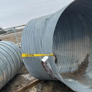 APPROX. 70IN GALV. CULVERT OFFSET