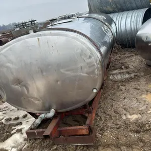 12FT X 67IN STAINLESS TANK ON FRAME
