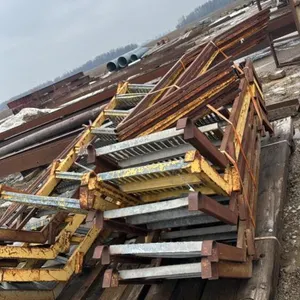 (10) SCAFFOLD STAIRS WITH HAND RAILS