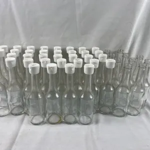 Lidded Glass Bottles