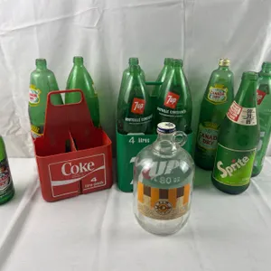 Collection of Soda Bottles