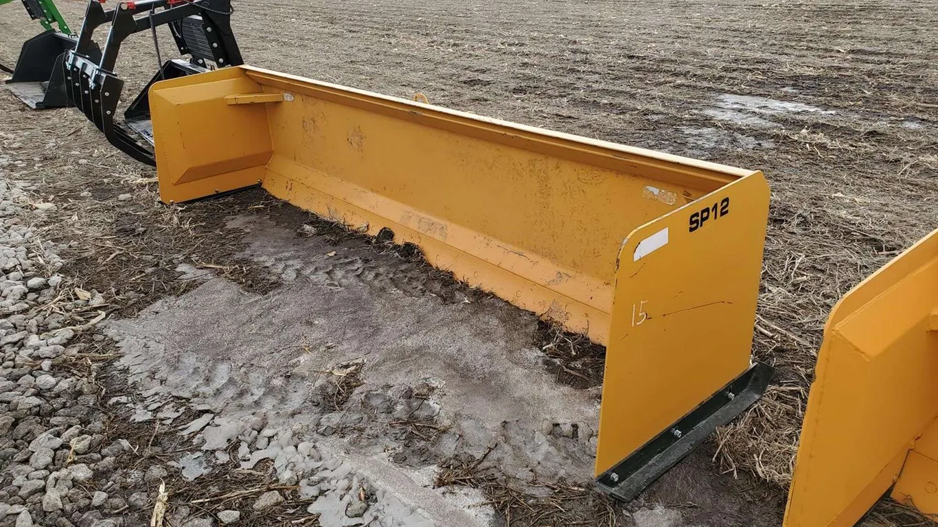 Industrias America SP12 Skid Steer Snow Pusher