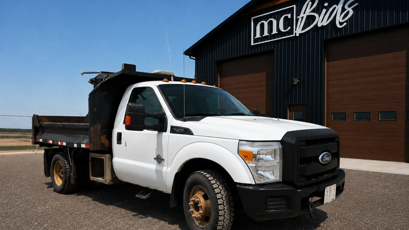 2011 Ford F350 Super Duty Dump Truck