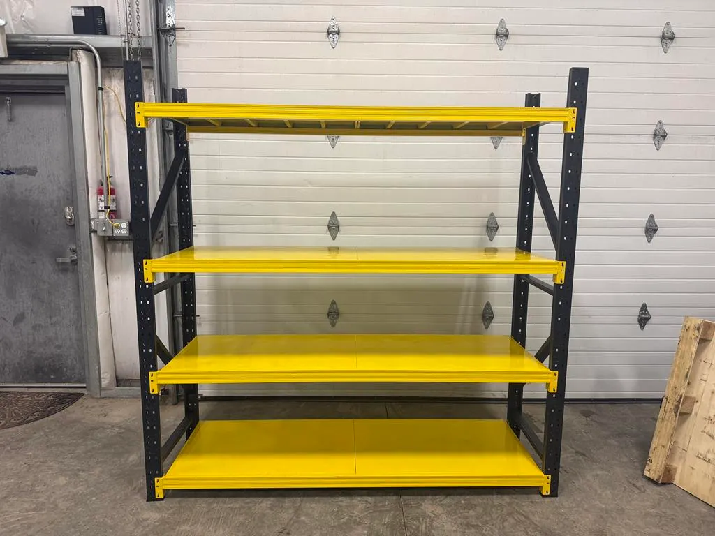4-Tier Metal Freestanding Storage Shelving Unit - 200kg Rated (78"x79"x24")