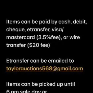 payment & pick up