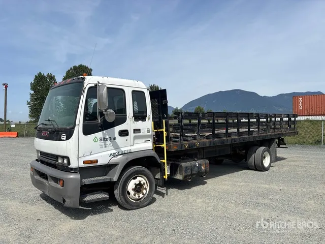 2007 GMC T6500 4x2 Flatbed Truck
