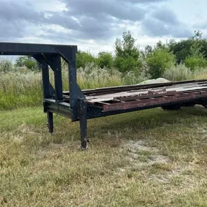 26’ Homemade T/A Gooseneck Trailer,  Owner: Samuel R McCarthy, Seller: Fraser Auction_____________________