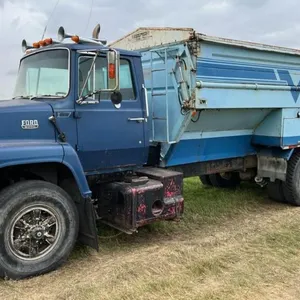 *SAFETIED* 1978 Ford 9000 T/A Truck w/ 19' Load Master Live Bottom Potato Box, 694,548 Showing, VIN: R902VCD0998, Owner: McCarthy Contracting Inc, Sel