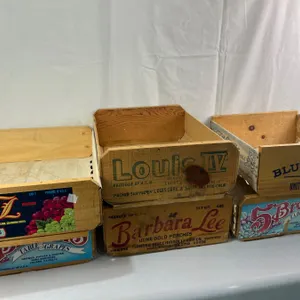 Vintage Fruit Boxes