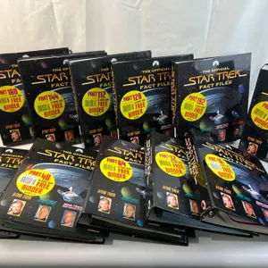 Startrek Fact Files (10 Binders)