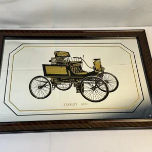Stanley 1899 Car Mirror,