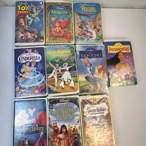 Disney movies lot. Cases have wear and tear.
