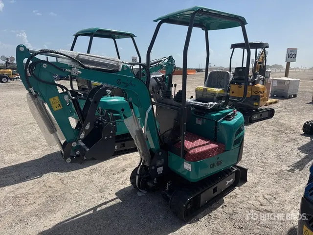 2026 CFG QK16R Mini Excavator (Unused)