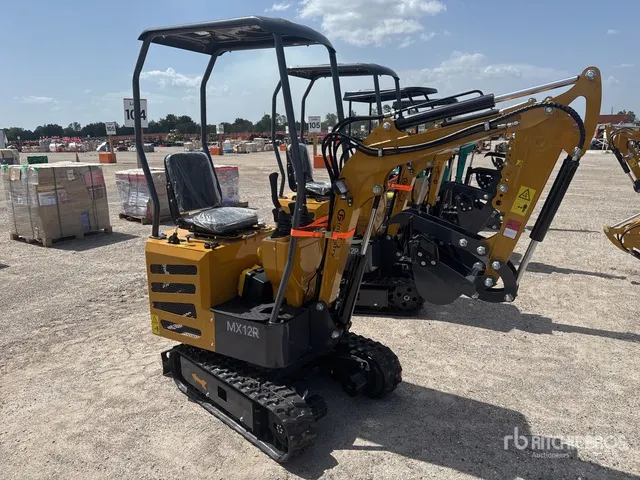 2026 CFG MX12R Mini Excavator (Unused)
