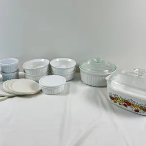 Corningware and PC Dish Set