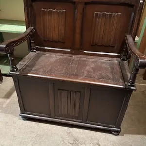 Vintage Bench with Storage