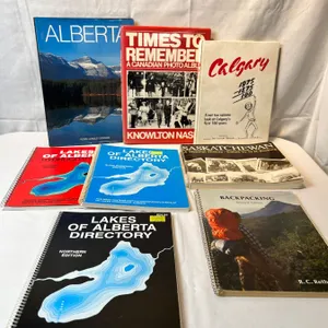 Variety of Canadian Directories and Photography Books