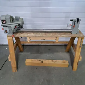 37" Wood Turning Lathe with Mounted on Custom Made Table