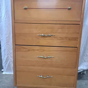 Wooden Dresser with 4 Drawers