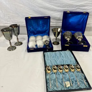 Brass and Silver Plated Lot