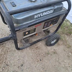 Hyundai 11 HP Gas Powered Portable Generator With Tow Bar