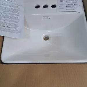 Lexington Foremost Semi Recessed Rectangular Vessel Sink