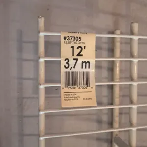 Closetmaid 12' Coated Metal Wire Shelf