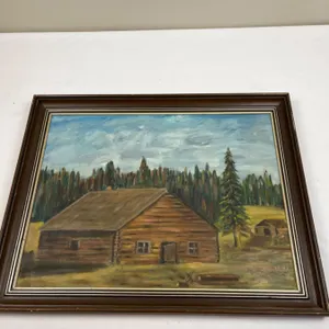 Framed Painting. Artist - M. Goodwin