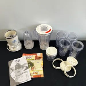 Miracle Chopper 2000 with Attachments & Recipe Book