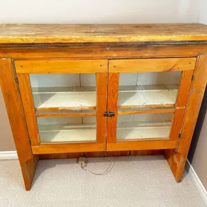 Antique Canadian Pine cupboard
