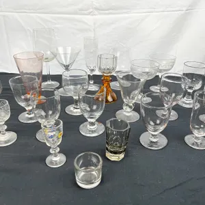 Assorted Glass and Crystal Lot