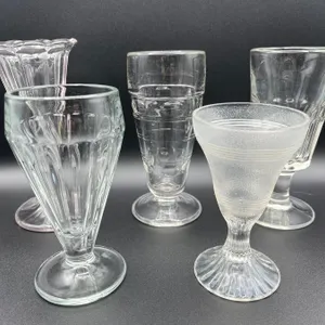 Vintage Ice Cream Serving Dishes