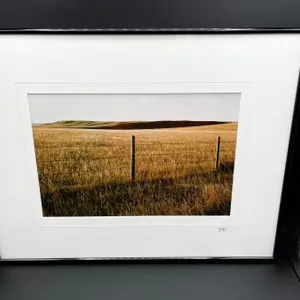 "Prairie Fence Line" Original Alberta Landscape Photographs by Brian Van Sickle