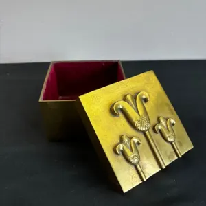 Brass Jewelry Box