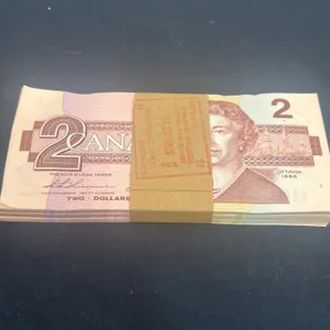 Bundle of Canadian $2.00 Bills