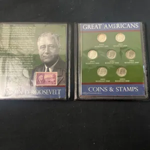 First Commemorative Mint Grant Americans Coins & Stamps