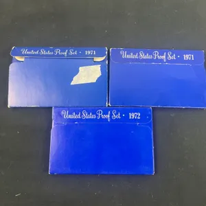 2 United States Proof Sets