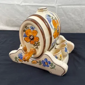 Vintage Keg Barrel Dispenser
