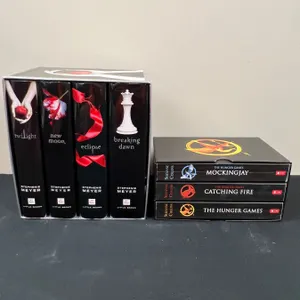 Twilight and Hunger Games Book Series