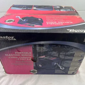 Master Lock Portable Electric Winch